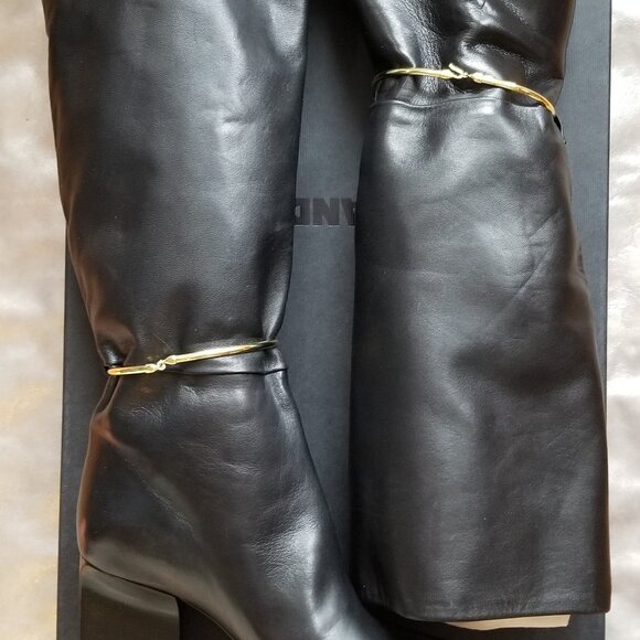 *NWT* Jil Sander Knee high boots - 37 - Picture 3 of 9